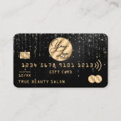 Gold Black Parties scintillant Drift Certificat ca (Devant)