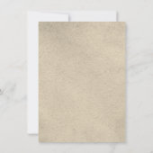 Gold Black Tuxedo Mens 21e Invitation de fête d'an (Dos)