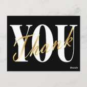 Gold, Black, White Merci Cartes (Dos)