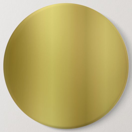 Gold Blank Sjabloon Ronde Button 6,0 Cm (Voorkant)