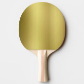 Gold Blank Sjabloon Tafeltennisbatje (Achterkant)