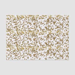 Gold Bling Glitter Confetti Tissuepapier