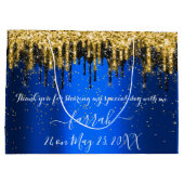 Gold Blue Black Drivers voor grote cadeautas (Achterkant)