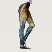 Gold Blue Light Leggings (Rechts)