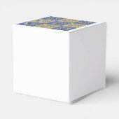 Gold Blue Star van David Art Panels Bedankdoosjes (Achterkant)