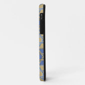 Gold Blue Star van David Art Panels Case-Mate iPhone Case (Achterkant/links)