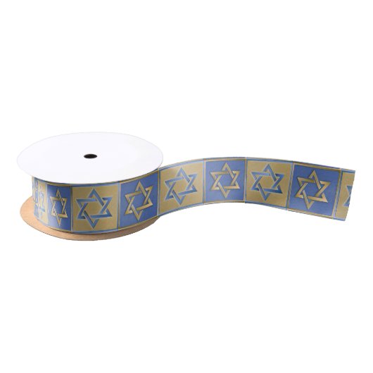 Gold Blue Star van David Art Panels Lint (Spoel)