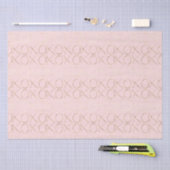 Gold Blush Pink XOXO Tissuepapier (Craft)