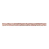 Gold Blush Roze Glitzy Glitter Leopard Print Lint (Voorkant)