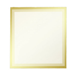 Gold Boarder Photo lijst Notitieblok