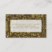 Gold Boho Floral, bon de réduction (Dos)