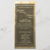 Gold Bokeh Lights gastprogramma Programma (Voorkant)