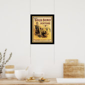  "Gold Bond Pipe Tobacco AD Poster (Keuken)