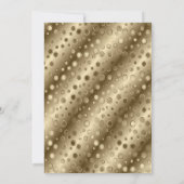 Gold Border Sweet 16 Invitation (Dos)