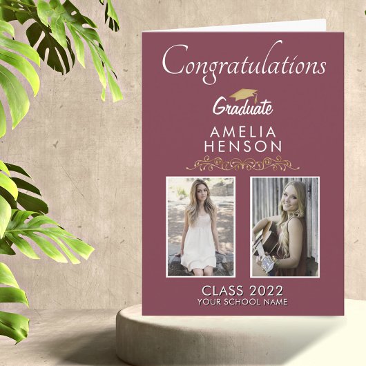 Gold Bourgondië Afstuderen 2 foto Afstuderen Kaart