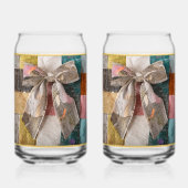 Gold Bow Soda Glass (Recto)