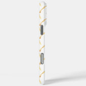 Gold Bows Pattern Case-Mate iPhone Case (Achterkant / Rechts)
