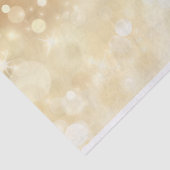 Gold Bubble-tapebladen Tissuepapier (Detail)