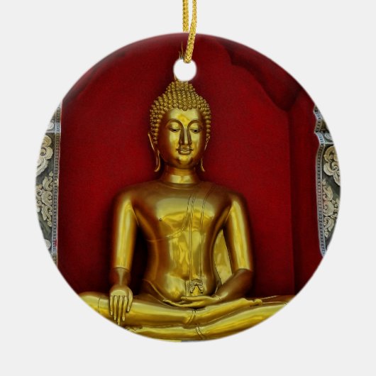 Gold Buddha Ornament (Voorkant)