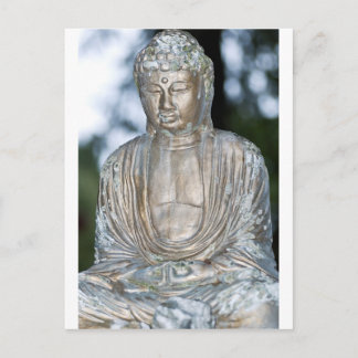 Gold Buddha Statue Briefkaart