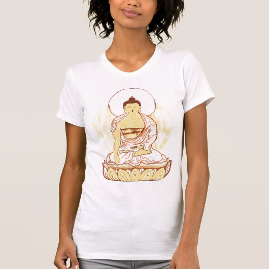 Gold Buddha Women's Tanktop (Voorkant)