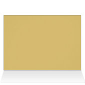Gold Buffet Menu Tent/Table Card (Binnen Horizontaal (Boven))