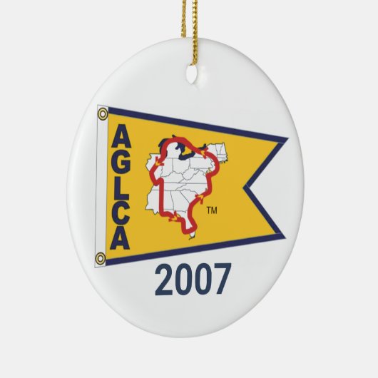 Gold Burgee (2007) Ceramic Ornament (Rechts)