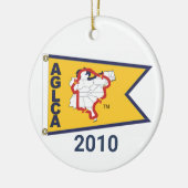 Gold Burgee (2010) Ornament van keramische stoffen (Links)