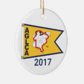 Gold Burgee (2017) Ceramic Ornament (Rechts)