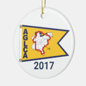 Gold Burgee (2017) Ceramic Ornament (Links)