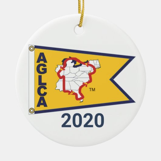 Gold Burgee (2020) Ornament van keramische stoffen (Voorkant)