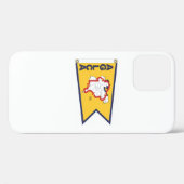 Gold Burgee Case-Mate iPhone Case (Achterkant (horizontaal))