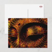 Gold Burst Buddha Briefkaart (Voorkant / Achterkant)