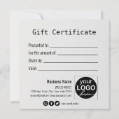 Gold Cadeau Gold Snowflakes Christmas Ball Carte c (Dos)