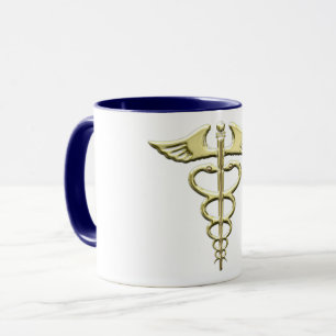 Gold Caduceus Mok