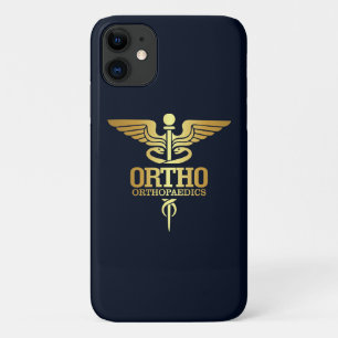 Gold Caduceus (ORTHO) iPhone 11 Hoesje