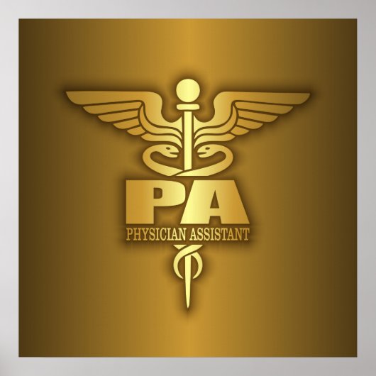 Gold Caduceus (PA) Poster (Voorkant)