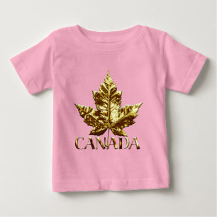 Gold Canada Baby Shirten Canada Souvenir T-shirts