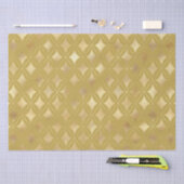 Gold Carnival Harlequin Pattern Tissuepapier (Craft)