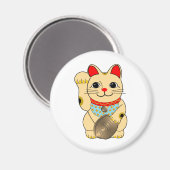 Gold Cat Magneet (Voorkant / Achterkant)