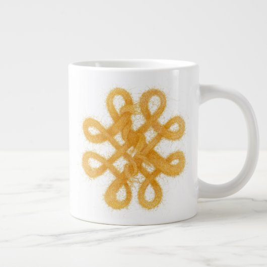 GOLD CELTIC KNOT Big Mug (Droite)