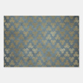 Gold Celtic Knot Spiral Inpakpapier Vel (Voorkant 3)