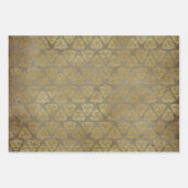 Gold Celtic Trinity Knot Inpakpapier Vel (Voorkant 2)