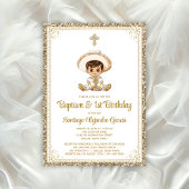 Gold Charro Baptême & Invitation d'anniversaire