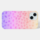 Gold Cheetah iPhone Case (Achterkant (horizontaal))