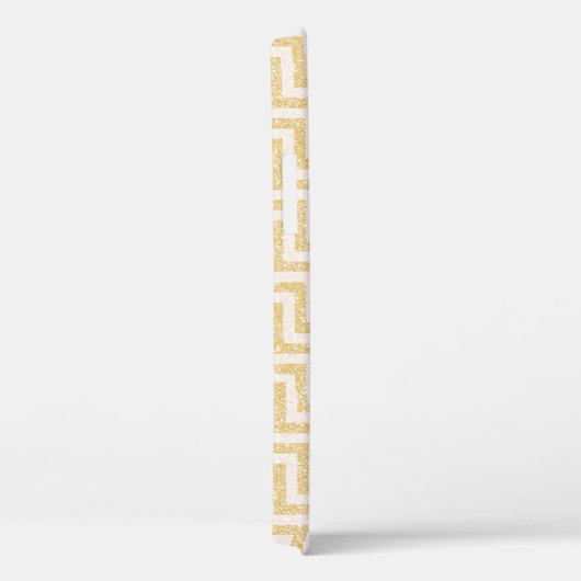 Gold Chevron Stripes Glitter Case-Mate iPhone Case (Achterkant / Rechts)