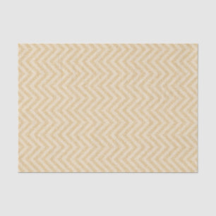 Gold Chevron Tissuepapier