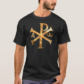 Gold Chi-Rho T-shirt (Voorkant)