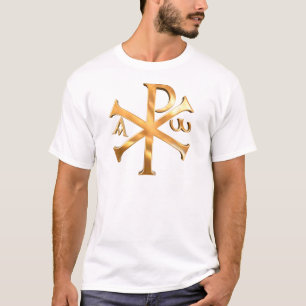 Gold Chi-Rho T-shirt