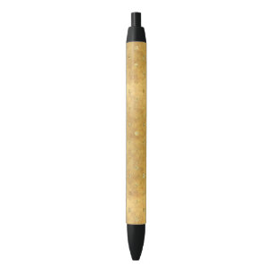 Gold Chic-Stippen Zwarte Inkt Pen